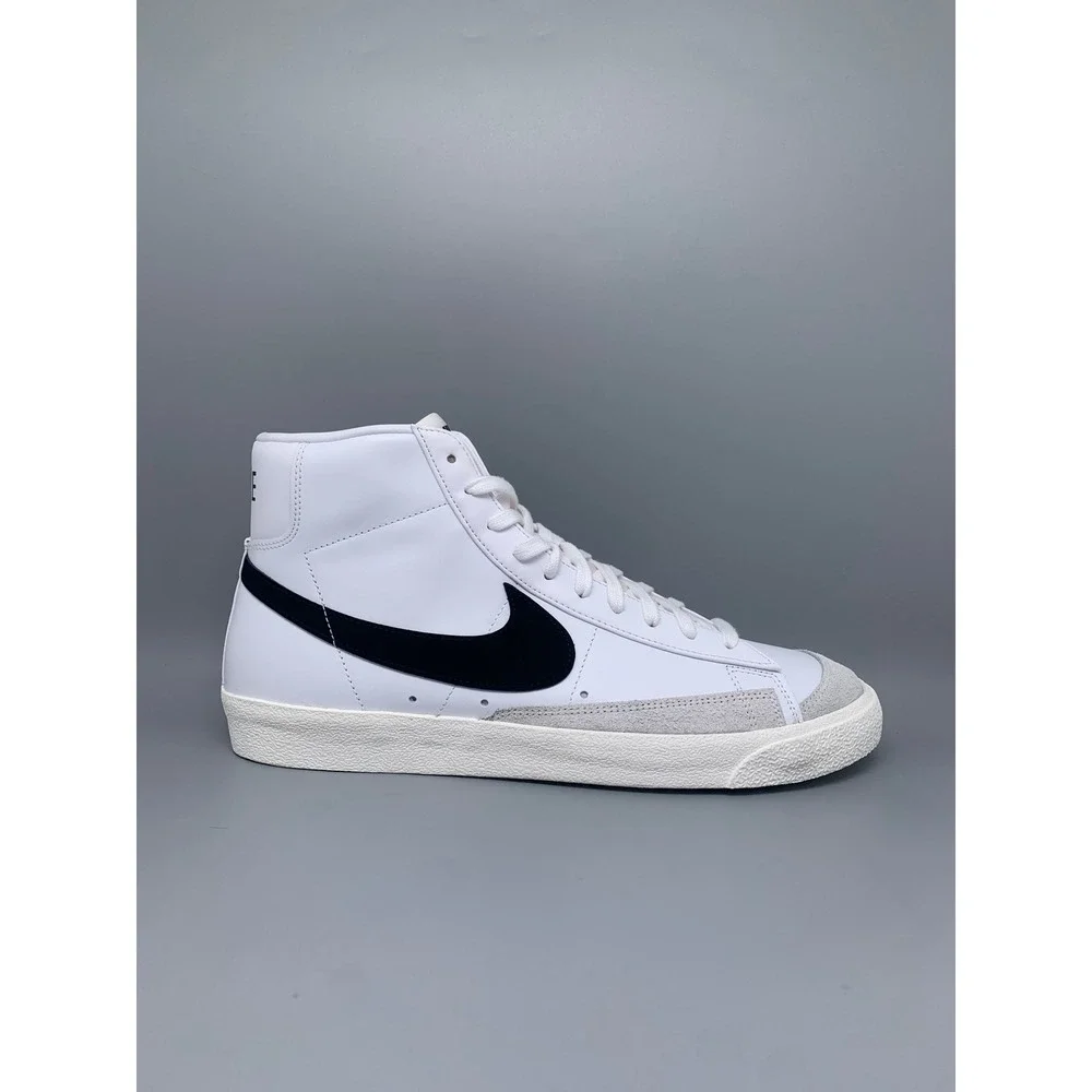Nike Blazer Mid 77‎ Vintage White Black Shoes BQ6806-100 Men's Sz 13 New!